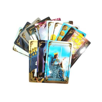 China Paper Custom Design Paper Tarot Cards Reading Free Book On Sale Printing Wholesale Deck Oracle Cards for sale