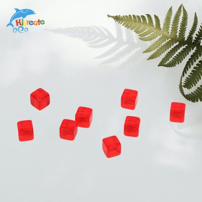 China Resin Purchasing Festival Wholesale Custom Board Game Plastic Cube Pawn for sale