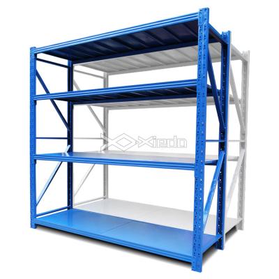 China Corrosion Protection Guangdong Light Duty Warehouse Metal Shelving Shelving for sale