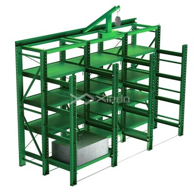 China Drawer Type Corrosion Protection Mold Rack For Injection Molds Mold Storage Rack for sale