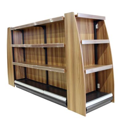 China Grocery Store Display Shelving Gondola Double Sided Supermarket Shelving Good Quality Large Capacity Supermarket Display Shelves for sale