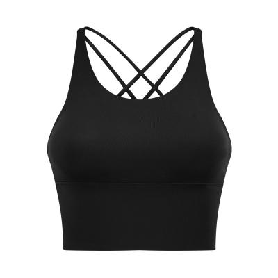 China 2022 New Design Factory Supply Women Gym High-impact Seamless Yoga Bra Sports QUICK DRY Workout Sportswear for sale