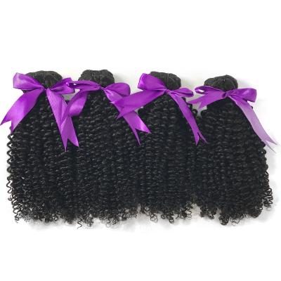 China Afro Curly Kinky Curly Hair Extensions, Peruvian Hair Overnight Shipping, Virgin Unprocessed Hair Weave Luxury Hair for sale