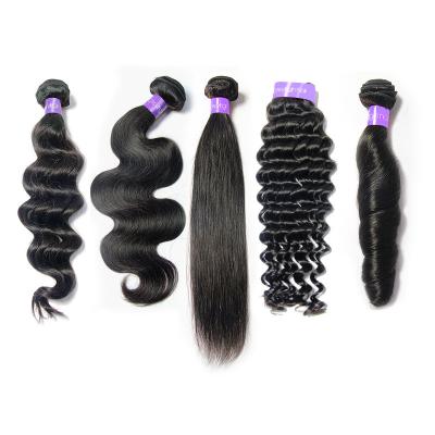 China Loose Wave 100 Cheap Straight Drawn Donor Bundle Filipino Hair Single Wrap Full Virgin Cuticle Aligned Weave Pancha Universal Exports And for sale