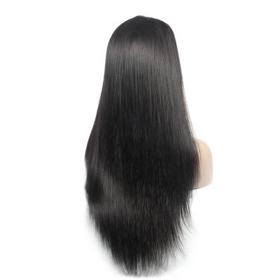 China Silky Straight Blonde 1B Hd Sheer Natural Black Wave 613 100 Pre Plucked Unprocessed Virgin Brazilian Straight Hair Full Lace Wigs for sale