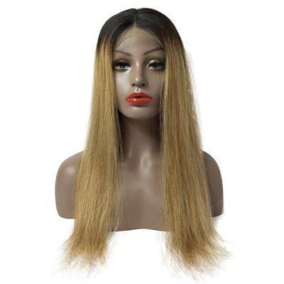 China Real natural straight thin skin human hair beyonce lace wigs for black women wholesale china for sale