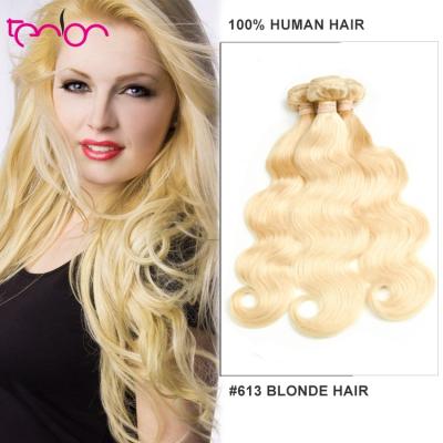 China Loose Wave Weave Bohemian Cuticle Aligned Wig Natural Wet Wave And Wavy Brazilian Hair Blonde Black With Highlights Bundles 3 Pieces for sale