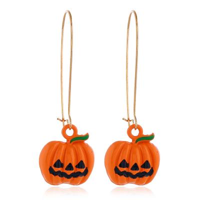 China Unique Pumpkin Thanksgiving Earrings Women CLASSIC Vintage Dangle Earrings Gifts for sale