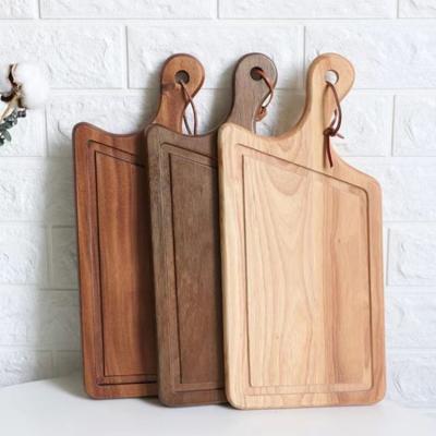 China Viable high quality universal kitchen cutting board wooden chopping set for sale