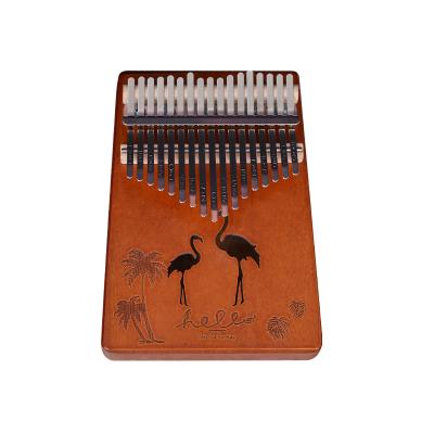 China Multifunctional Wholesale 2022 Finger Kalimba 17 Key Natural Thumb Piano for sale