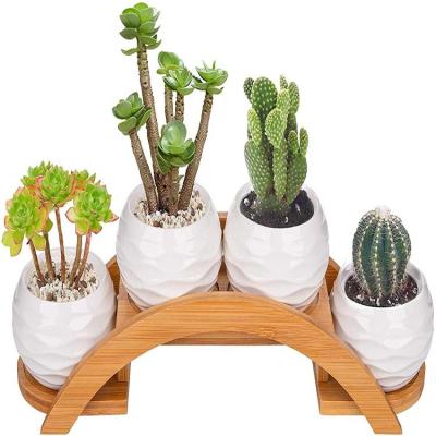 China Eco-friendly High Quality Natural Wooden Flower Stand Display Rack Stand for sale