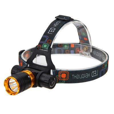 China High Quality IPX8 Adjustable Focus Waterproof 2000 Lumens LED Dive Headlamp Super Bright Underwater Air Diving Head Lights for sale