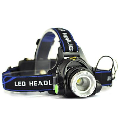 China Zoomable 4 Modes Super Bright Led Headlight Head Lamp 10w T6 Emergency Zoomable 4 Modes Led Headlamp For Hunting for sale