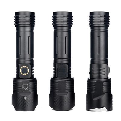 China Adjustable Focus T70 1000m Long Range Distance Rechargeable Torch Led Flashlight Hunting Tactical Flashlight for sale