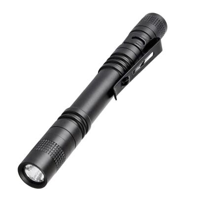 China Hot Sale Aluminum Emergency Mini Led Pen Light Pocket With Clip For Doctor And Nurse Portable Pen Light for sale