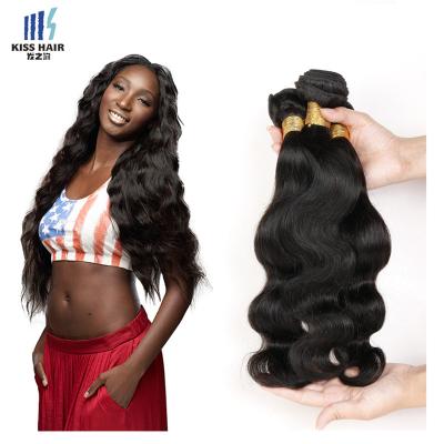 China Wholesale Raw Silky Straight Wave Cuticle Aligned Virgin Human Hair Mink Brazilian Remy Hair Straight 3 Bundles With Lace Frontal Closure for sale