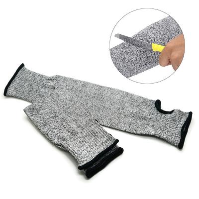 China Breathable Level 5 Safety Sleeves Anti Cut Arm Puncture Cutting Protector Household Breathable Breathable Arm Guard for sale