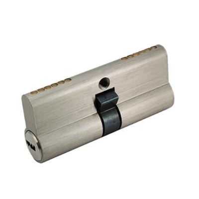 China Good quality EN-1303 standard easy installation europrofile brass cylinder, 3 brass keys for sale