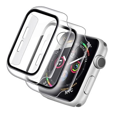 China High Quality 360 Integrated Smart Watch Watch Case With Tempered Glass Screen Protector For Apple Watch 44mm 40mm 38mm 42mm for sale