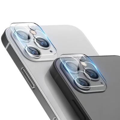 China Cell Phone 2 Packs 3D Clear Space Camera Lens Screen Back Glass Protector For iPhone 13 Pro Cell Phone Tempered Glass for sale