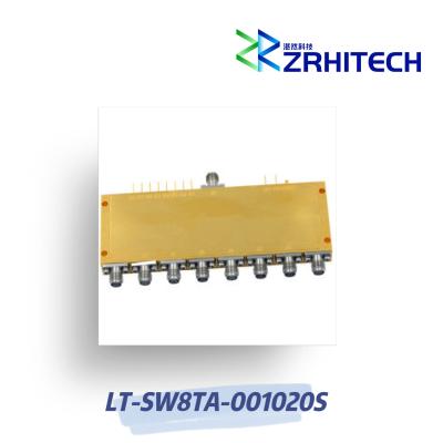 China 0.5 to 2 GHz SP8T Absorptive PIN Diode Switch for sale