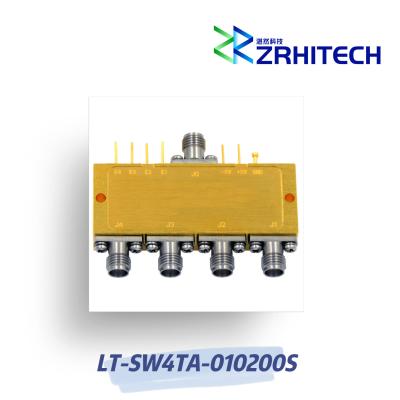 China 1 To 20 GHz SP4T Absorptive PIN Diode  Switch for sale