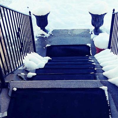 China Modern Ice and Snow Heating Melting Mat, Rubber Anti Slip Snow Melting Heating Mat, Outdoor Use Snow Melting Heated Mat for sale