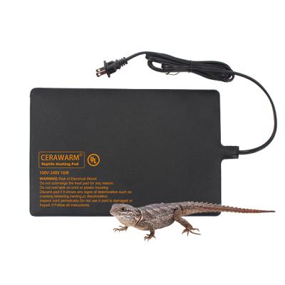 China REPTILES CERAWARM 8x12 Inch Under Tank Heater PVC Mat For Reptile, Tropical Animal for sale