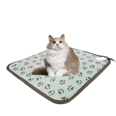 China Customization Dog Cat Electric Heating Pad Foot Model Printing Customized Size for sale