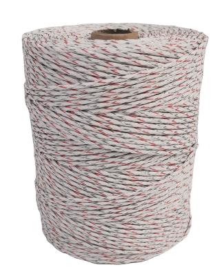 China Easily Assembled Electric Fence Poly Rope Braided 200M for sale