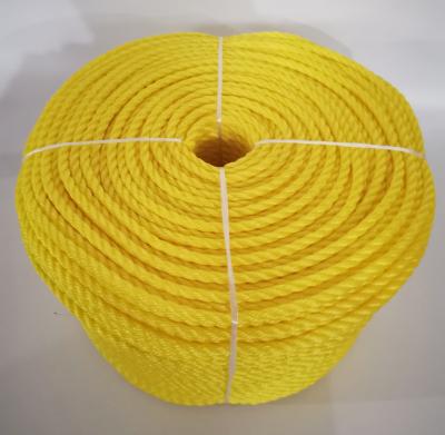 China High Quality Multi Purpose Polyethylene 3 Strand Twisted Rope HDPE Rope for sale