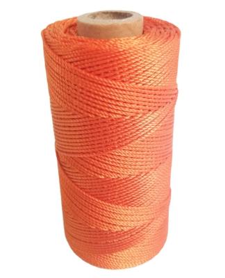 China Mason Line PP Polyester Twine 3 Strands Alignment for sale