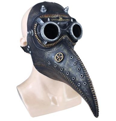 China Halloween Steampunk Party Mask Nose Doctor Beak Mask Plague Emulsion Long for sale