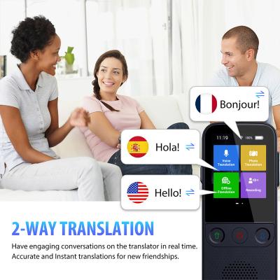 China Sunyeetek T10 Mutual Languages ​​Translator Black /White 137 Pro OEM/ODM Smart Languages ​​Translation Machine 133x50x14mm for sale