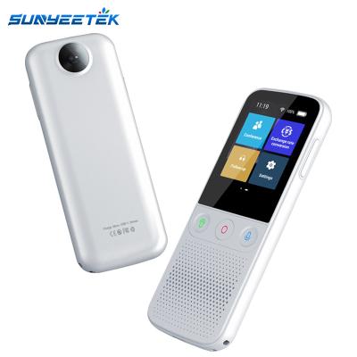 China Black /White Photo Translator Wifi Sunyeetek T10 Pro Portable Language Offline Translation Device For Negotiations And Business Trip for sale