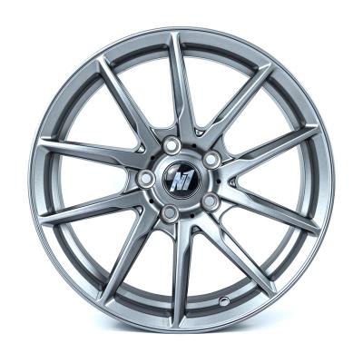 China Aluminum FF08 High Performance 5X112 5x114.3 Staggered Flow Shape Edges Passenger Car Wheels for sale