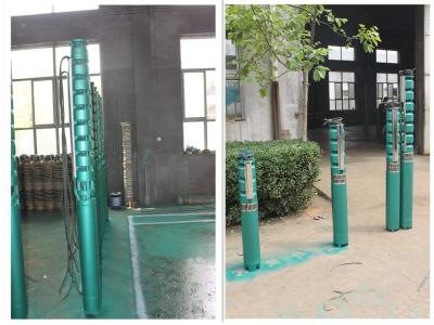 China High Pressure Deep Well Water Pump , Borehole Submersible Pump Deep Well Large Capacity for sale