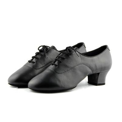 China Mordern JW Black Soft Dance Latin Ballroom Shoes for sale