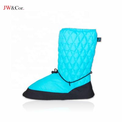 China Adult Women Dancing Performance JW Girls Ballet Warm Up Dance Comfortable Soft Sole Training Boots for sale