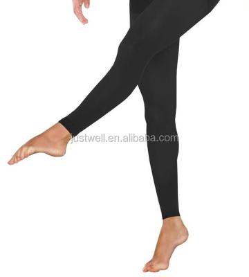 China Black 90% Nylon Basic Ballet Tights Apode for sale