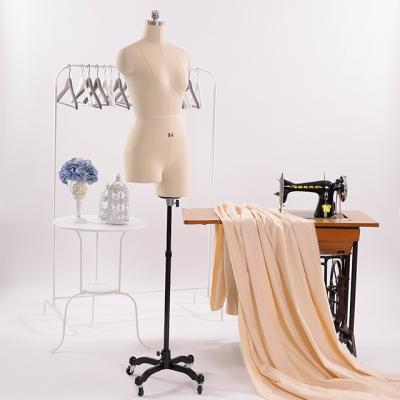 China Others Dress Maker Mannequin Adjustable Torso Working Mannequin Maker Female Body Dress Form for sale