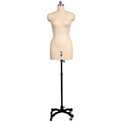 China Others High End Standard Cutout Model Half Body Hanging Mannequin Female Clothing Mannequin for sale