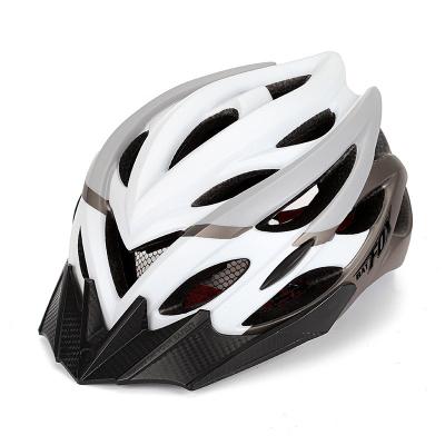 China OEM&ODM Wholesale Price Helemt Bicycle Accessories Safety LED Large Comfortable Sun Protection Mountain Bike Light ABS+PC Ventilation Edge For Helmet Cycling for sale