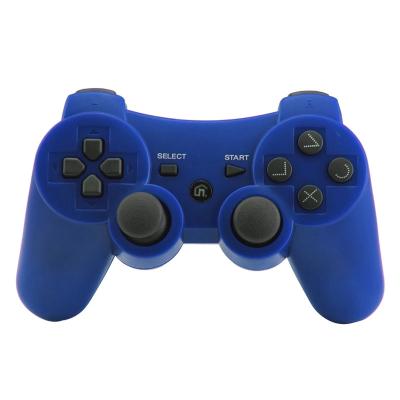 China Motion Sensing Wholesale Wireless Blue BT Game Controller For PS3 Playstation 3 for sale