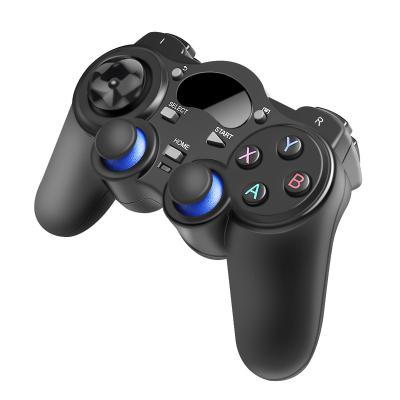 China Hot Selling 2.4G Wireless Controller 2.4G USB Radio PC Game Joystick with Doubleshock Turbo and Trigger Buttons for Android PS3 TV Box for sale