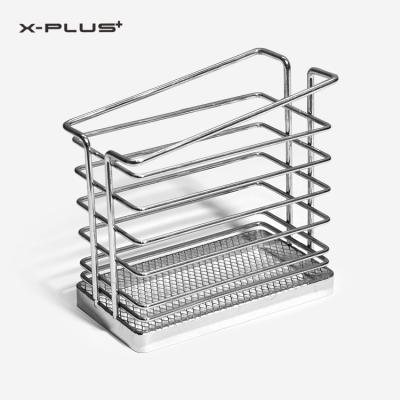 China Chrome Minimalist Modern Luxury Decorative Iron Table Silver Standing Wire Towel Rack for sale