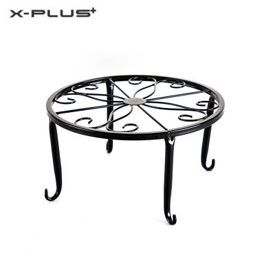 China Potted Metal Plant Stand Floor Flower Pot Stand Sustainable for sale