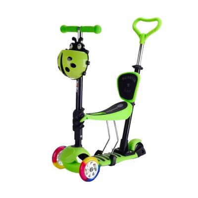 China Multifunctional 3 Wheel Cartoon Foot Kick Baby Kids Scooter For Kid Girl for sale