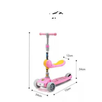 China Kid baby scooter 1-2-6 years old and above boys and girls scooters can sit and ride 3 in 1 for sale