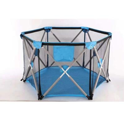 China Easy Folding Indoor and Outdoor Game Folding New Easy to Carry Baby Playpen Play Yard for sale